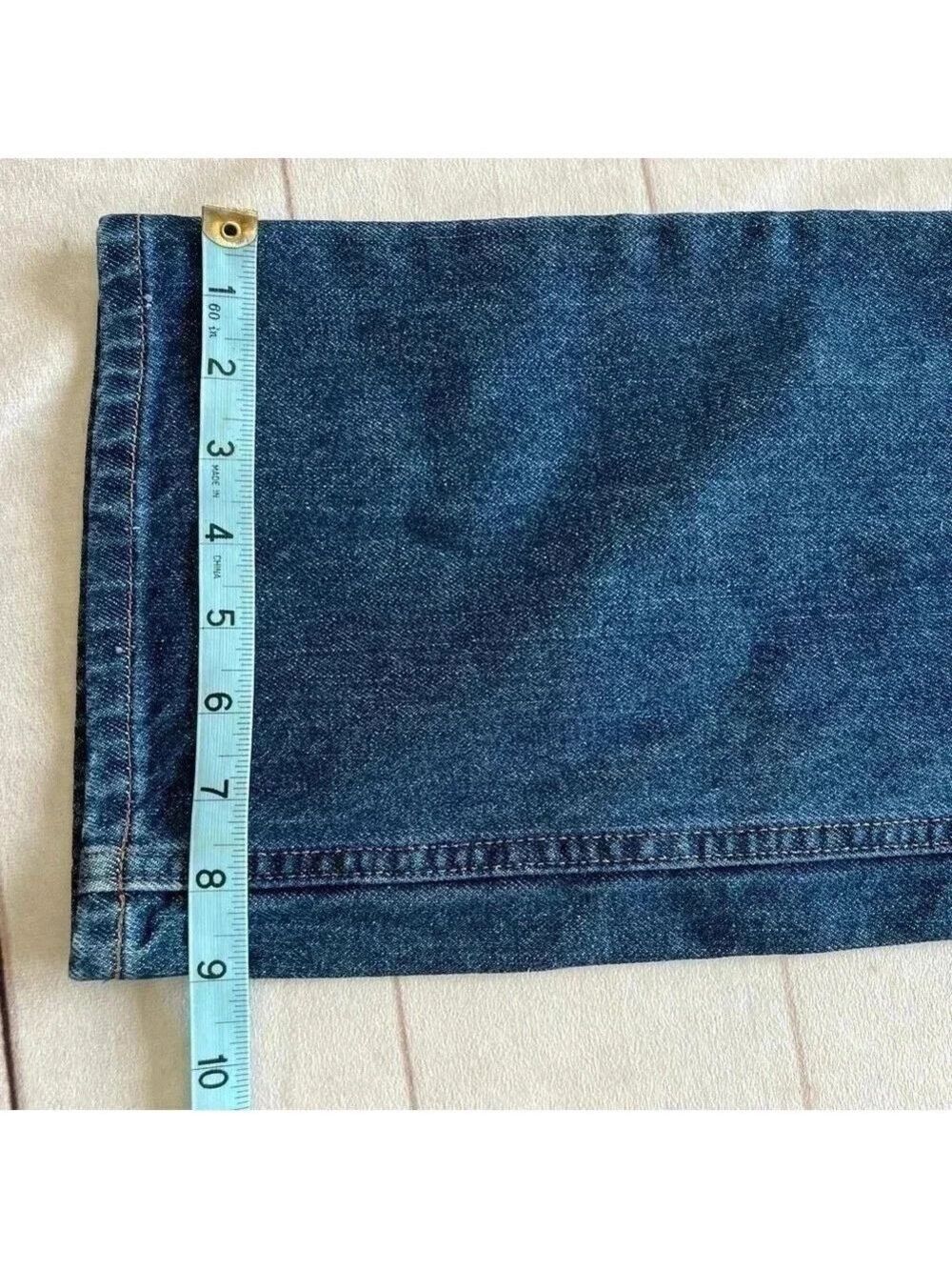 Harley Davidson Women Size 6 genuine motor clothes blue Denim 5 pocket j… - Picture 10 of 14
